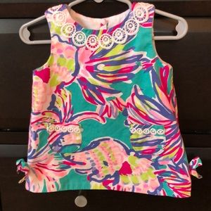 Lilly Pulitzer baby shift dress size 6-12 months